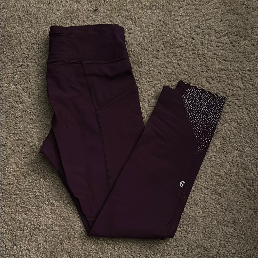 Purple lululemon leggings